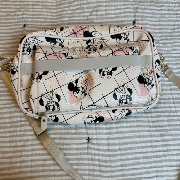 Petunia Pickle Bottom Companion Diaper Clutch - Shimmery Minnie Mouse - Picture 3 of 5